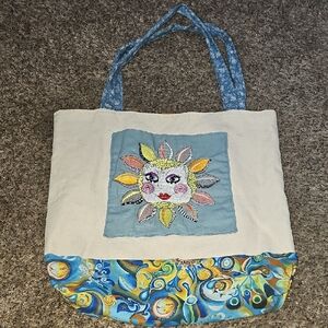 Large Womens Tote, Beautiful!! Grear Foe Carrying Books And Misc!!